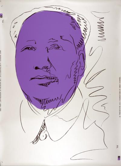 Andy WARHOL - Mao, 1989/90 - Sérigraphie 2