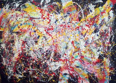 HAYVON - select yours colors, 2020 - Technique mixte sur toile 2