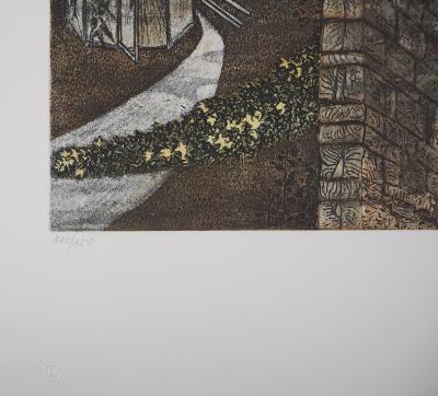 Lars BO - Jardin secret, 1984 - Gravure originale signée au crayon 2