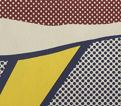 Roy LICHTENSTEIN - Sunrise, 1965 - Lithographie offset signée à la main 2