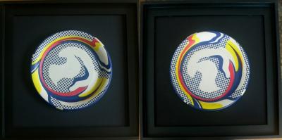 Roy LICHTENSTEIN - Assiettes en carton, 1969 2