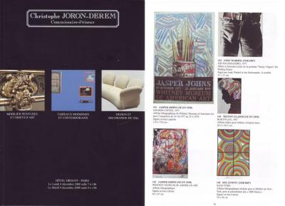 Jasper JOHNS - Café Savarin - Affiche lithographique signée à la main 2
