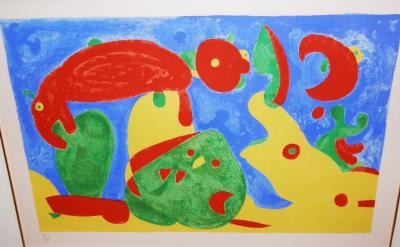 Joan MIRO - La nuit, l’ours, 1966 - Lithographie numérotée au crayon 2