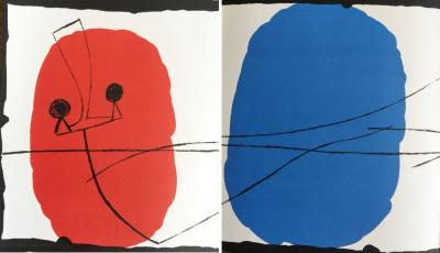 Joan MIRO - Artigas-Terre de grand feu,1956 - 2 Lithographies originales 2