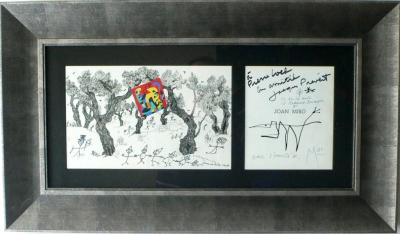 Joan MIRO - Cadavre exquis, 1956 - Dessin à l'encre et lithographie 2