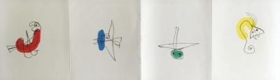 Joan MIRO - Artigas-Terre de grand feu,1956 - 2 Lithographies originales 2