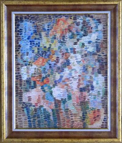 Antoine Malliakaris dit MAYO - Fleurs, 1959 - Huile sur toile 2