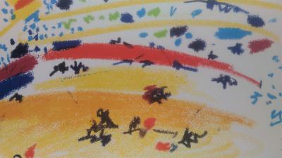 Pablo Picasso (d'aprés) - Lithographie Toros y toreros 1961  