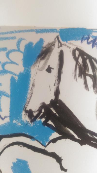 Pablo Picasso (d'aprés) - Lithographie Toros y toreros 1961  