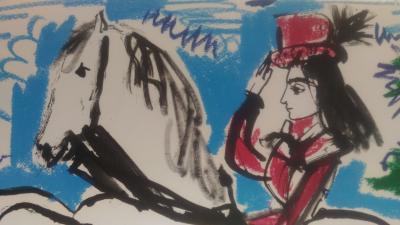 Pablo Picasso (d'aprés) - Lithographie Toros y toreros 1961  