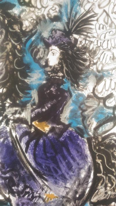 Pablo Picasso (d'aprés) - Lithographie Toros y toreros 1961  