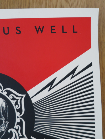 Shepard FAIREY (Obey) -  Disposable Heroes, 2012 - Sérigraphie signée et numérotée 2