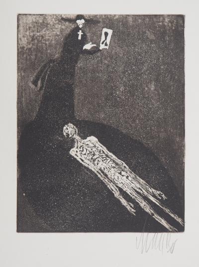 Lars BO : Morbide - Gravure originale signée au crayon 2