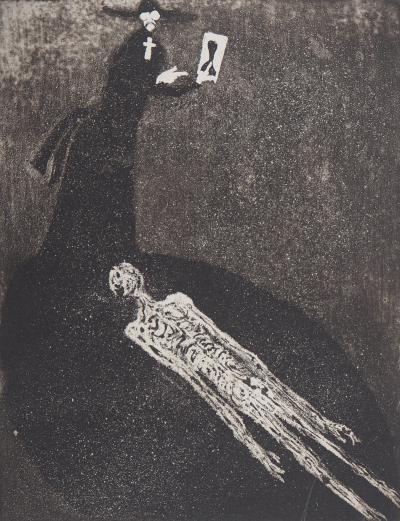 Lars BO : Morbide - Gravure originale signée au crayon 2
