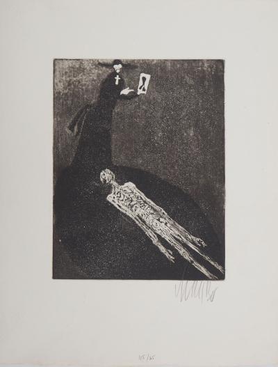 Lars BO : Morbide - Gravure originale signée au crayon 2