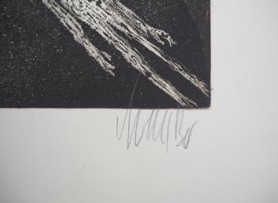 Lars BO : Morbide - Gravure originale signée au crayon 2