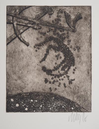 Lars BO : Rêve surréaliste - Gravure originale signée au crayon 2