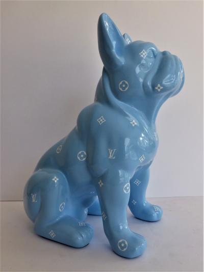 Patrick KONRAD - Louis Vuitton Bulldog  - Sculpture 2