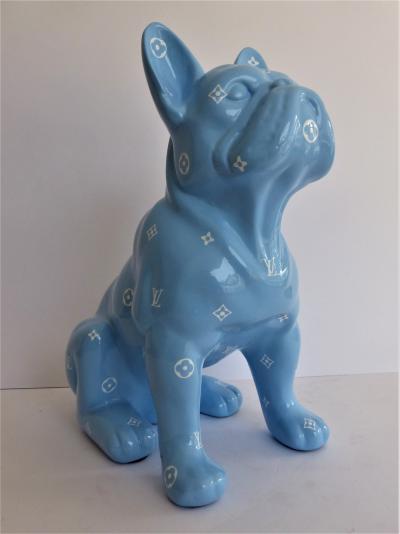 Patrick KONRAD - Louis Vuitton SUPREME Bulldog - Sculpture - Revelations -  Plazzart