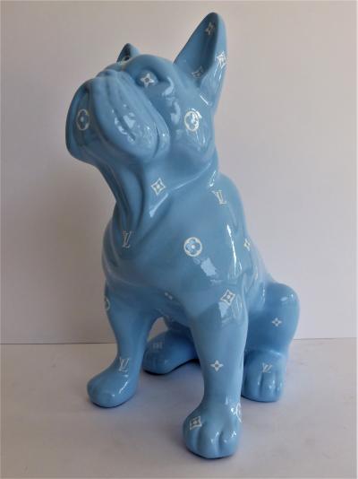 Patrick KONRAD - Louis Vuitton Bulldog  - Sculpture 2