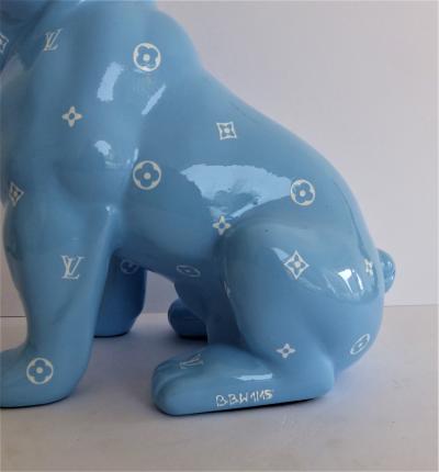 Patrick KONRAD - Louis Vuitton Bulldog  - Sculpture 2