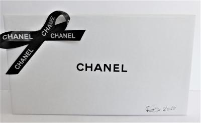 K.Howesy - Be@rbrick CHANEL Black - Medicom Toy 400%  - Sculpture 2