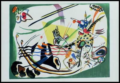 Vassily KANDINSKY (d’après) - Composition II, 1957 - Lithographie 2