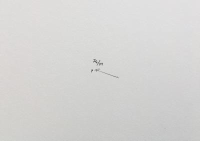 Philippe FAVIER - Sans-titre, 2005 - Gravure originale signée au crayon 2