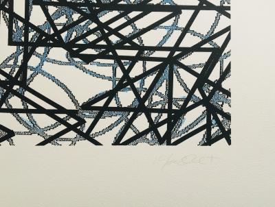 François MORELLET - Sans-titre, 2005 - Sérigraphie signée au crayon 2