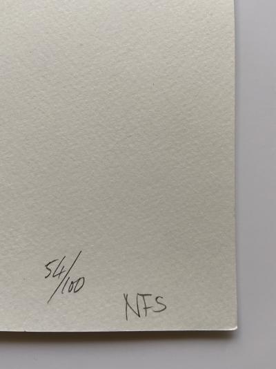 Death NYC – Marlboro pink spray, 2017 - Sérigraphie signée au crayon 2
