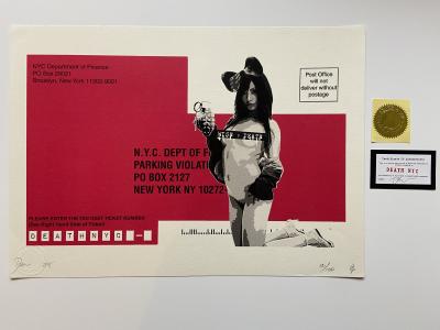 Death NYC - NYC Department of finance, 2015 - Sérigraphie signée au crayon 2
