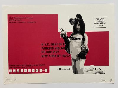 Death NYC - NYC Department of finance, 2015 - Sérigraphie signée au crayon 2