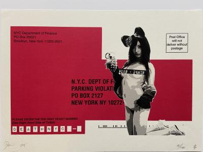 Death NYC - NYC Department of finance, 2015 - Sérigraphie signée au crayon 2