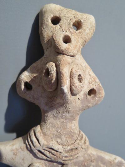 Proche Orient - Civilisation Syro-Hittite - Statuette votive en terre cuite 2