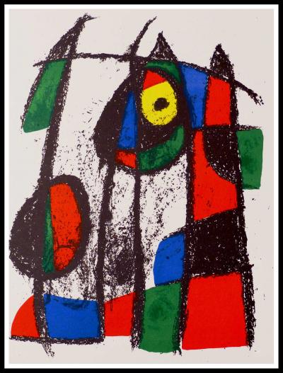 Joan MIRO - Le chaton curieux, 1975 - Lithographie 2