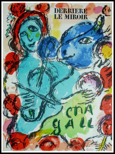 Marc CHAGALL - Pantomines, 1972 - Lithographie originale 2