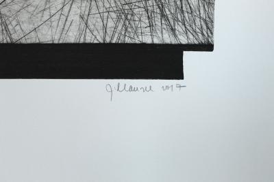 Jacques CLAUZEL - Cl-017-03 - Gravure originale à la pointe sèche 2
