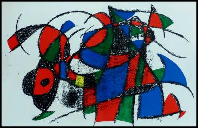 Joan MIRO  - Lithographie III, 1975 - Lithographie originale 2