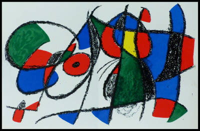 Joan MIRO  - Lithographie VIII, 1975 - Lithographie originale 2