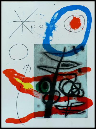 Joan MIRO - Composition cartones IX, 1965 - Original lithograph 2