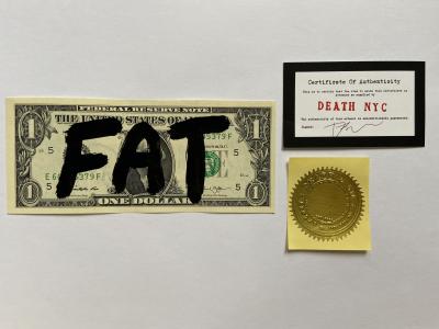 Death NYC - Fat, 2017 - Collage 2