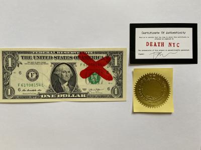 Death NYC - Right Cross, 2017 - Collage 2