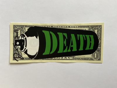 Death NYC - Green Death Spray, 2017 - Collage 2