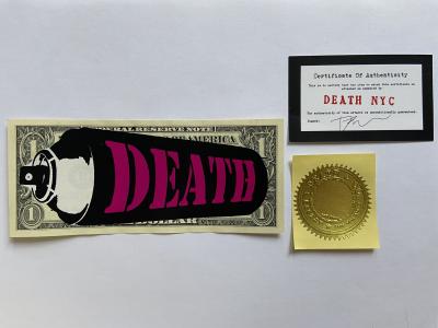 Death NYC - Pink Death Spray, 2017 - Collage 2