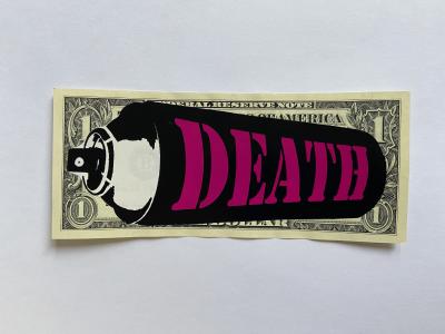 Death NYC - Pink Death Spray, 2017 - Collage 2
