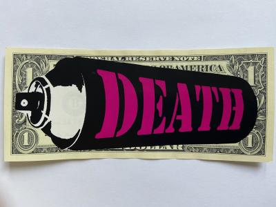 Death NYC - Pink Death Spray, 2017 - Collage 2