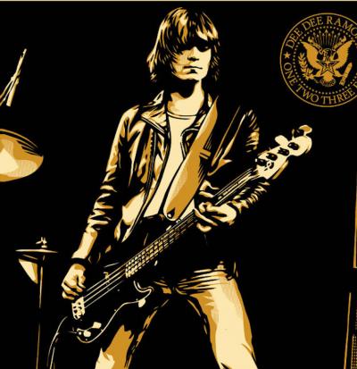 Shepard FAIREY - Dee Dee Ramone 2