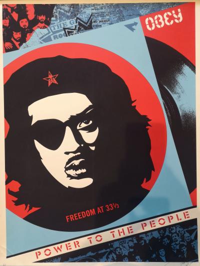 Shepard FAIREY - Freedom at 33 1/3 - Sérigraphie 2