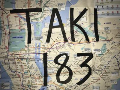Taki 183 - Nyc Subway - Carte de métro 2