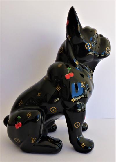 Patrick KONRAD - Louis Vuitton Cherry Bulldog  - Sculpture 2